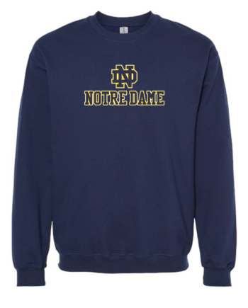 NOTRE DAME UNISEX CREWNECK SWEATSHIRT