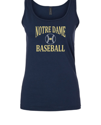 WOMEN'S TANK TOP - ND BASEBALL ARCH